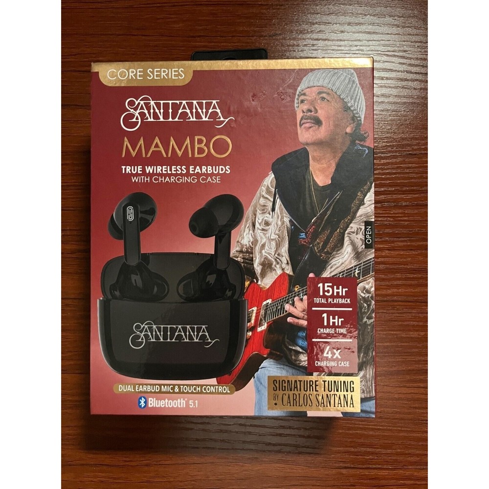 SANTANA MAMBO TRUE WIRELESS EARBUDS WITH CHARGING CASE (CORE SERIES)